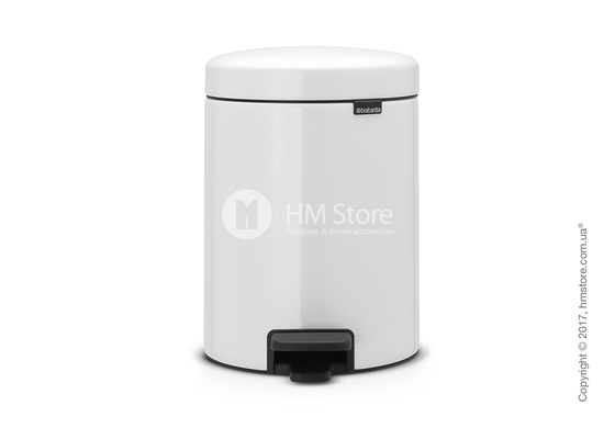 Ведро для мусора Brabantia Pedal Bin NewIcon Metal Inner Bucket 5 л, White Ведро для мусора Brabantia Pedal Bin NewIcon Metal Inner Bucket 5 л, White