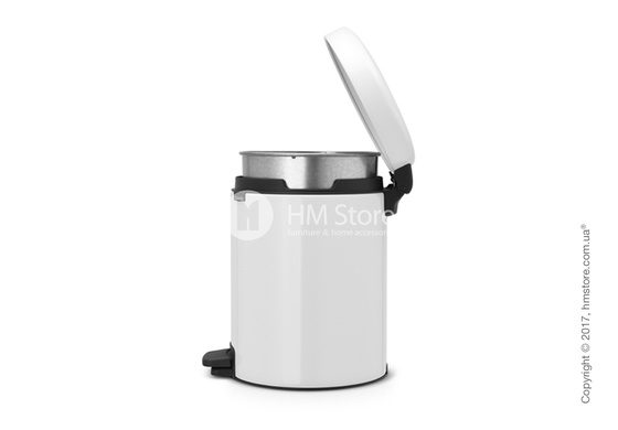 Ведро для мусора Brabantia Pedal Bin NewIcon Metal Inner Bucket 5 л, White