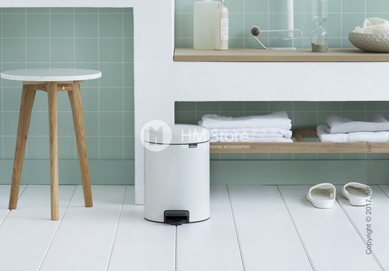 Ведро для мусора Brabantia Pedal Bin NewIcon Metal Inner Bucket 5 л, White