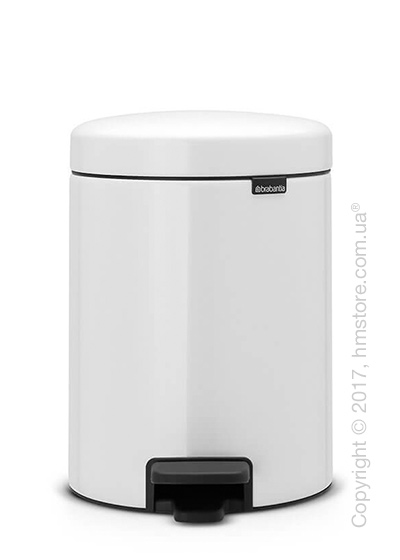 Ведро для мусора Brabantia Pedal Bin NewIcon Metal Inner Bucket 5 л, White