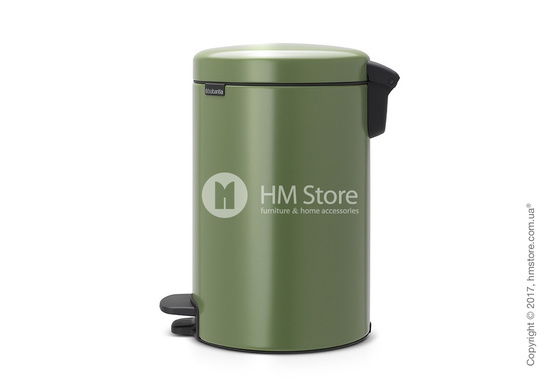 Ведро для мусора Brabantia Pedal Bin NewIcon 12 л, Moss Green