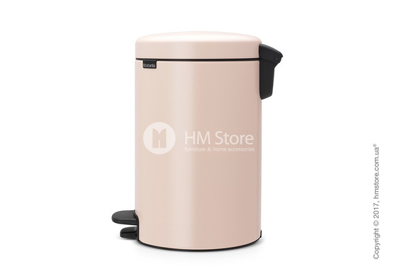 Ведро для мусора Brabantia Pedal Bin NewIcon 12 л, Clay Pink