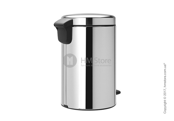 Ведро для мусора Brabantia Pedal Bin NewIcon 12 л, Brilliant Steel