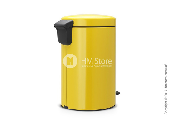 Ведро для мусора Brabantia Pedal Bin NewIcon 12 л, Daisy Yellow