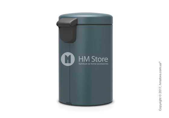 Ведро для мусора Brabantia Pedal Bin NewIcon Luxury 12 л, Mineral Reflective Blue Ведро для мусора Brabantia Pedal Bin NewIcon Luxury 12 л, Mineral Reflective Blue