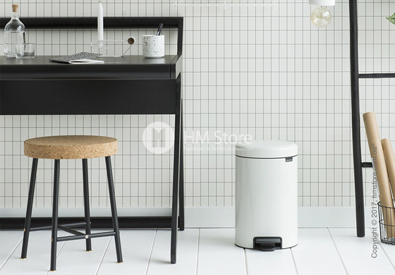 Ведро для мусора Brabantia Pedal Bin NewIcon Metal Inner Bucket 12 л, White