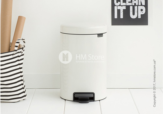 Ведро для мусора Brabantia Pedal Bin NewIcon Metal Inner Bucket 12 л, White
