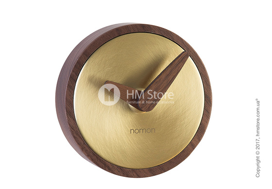 Часы настенные Nomon Atomo Pared, Gold