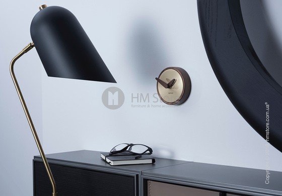 Часы настенные Nomon Atomo Pared, Gold