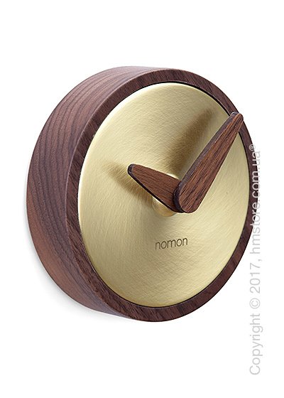 Часы настенные Nomon Atomo Pared, Gold