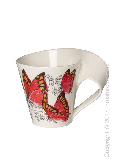 Чашка Villeroy & Boch коллекция New Wave Caffè, серия Animals of the World 250 мл, Noble Leafwing