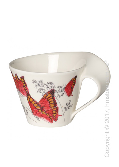 Чашка Villeroy & Boch коллекция New Wave Caffè, серия Animals of the World 400 мл, Noble Leafwing
