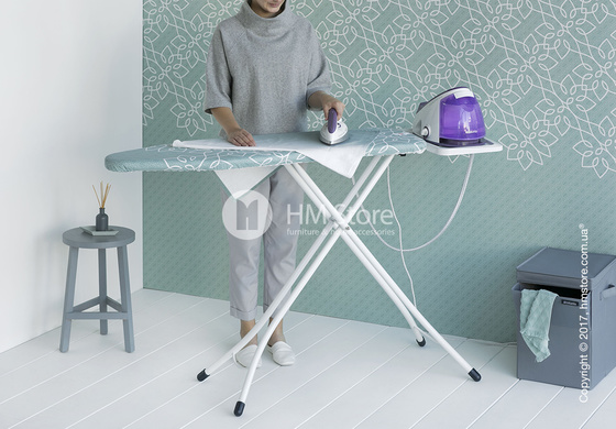 Гладильная доска Brabantia Solid Steam Unit Holder With Beach Towel, Ivory and Mandala