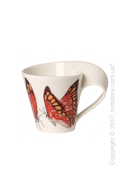 Чашка для эспрессо Villeroy & Boch коллекция New Wave Caffè, серия Animals of the World 80 мл, Noble Leafwing
