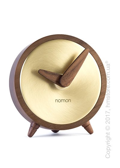 Часы настольные Nomon Atomo Sobremesa, Gold