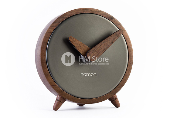 Часы настольные Nomon Atomo Sobremesa, Graphite