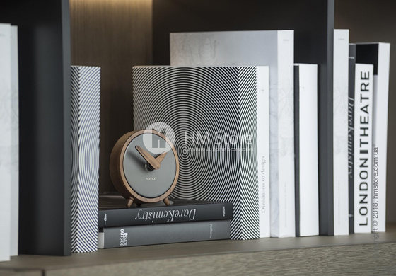 Часы настольные Nomon Atomo Sobremesa, Graphite