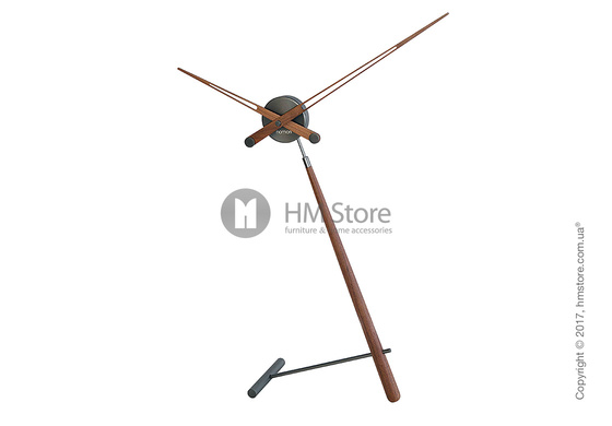 Часы настольные Nomon Puntero T Desktop Clock, Walnut