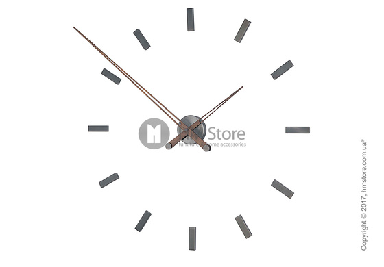Часы настенные Nomon Tacon 12 T Wall Clock, Walnut