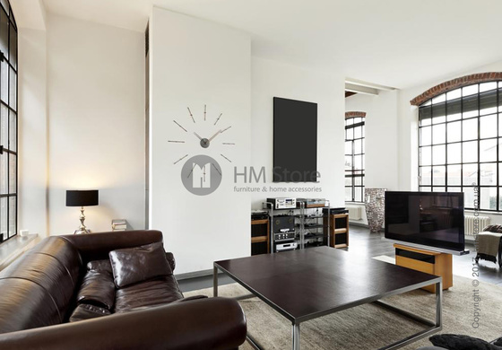 Часы настенные Nomon Merlin 12 T Wall Clock, Walnut