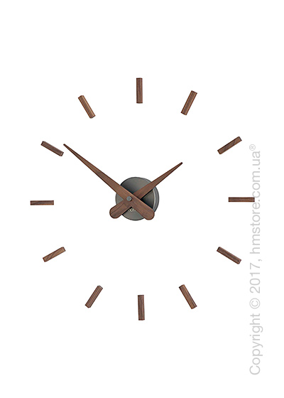 Часы настенные Nomon Sunset T Wall Clock, Walnut
