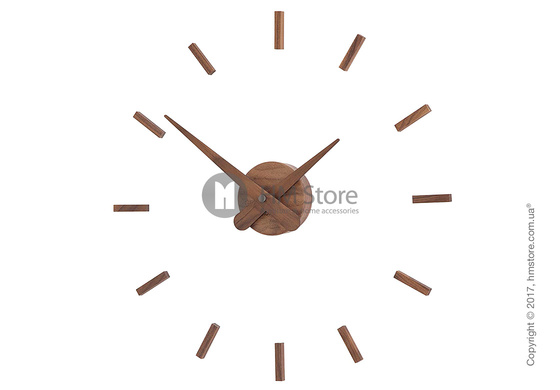 Часы настенные Nomon Sunset N Wall Clock, Walnut