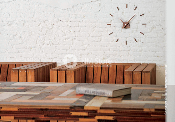 Часы настенные Nomon Sunset N Wall Clock, Walnut