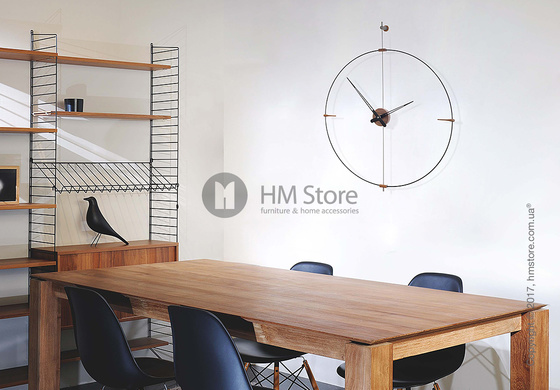 Часы настенные Nomon Mini Bilbao Wall Clock, Walnut