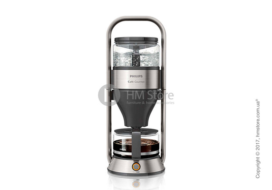 Кофеварка Philips Cafe Gourmet Coffee Maker, Black and Steel