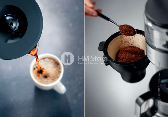 Кофеварка Philips Cafe Gourmet Coffee Maker, Black and Steel