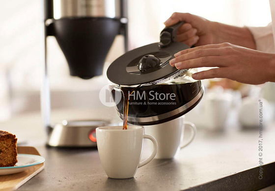 Кофеварка Philips Cafe Gourmet Coffee Maker, Black and Steel