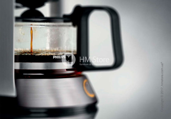 Кофеварка Philips Cafe Gourmet Coffee Maker, Black and Steel