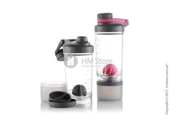 Шейкер Contigo Shake & Go FIT Compartment, Blue 650 мл Шейкер Contigo Shake & Go FIT Compartment, Blue 650 мл