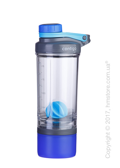 Шейкер Contigo Shake & Go FIT Compartment, Blue 650 мл
