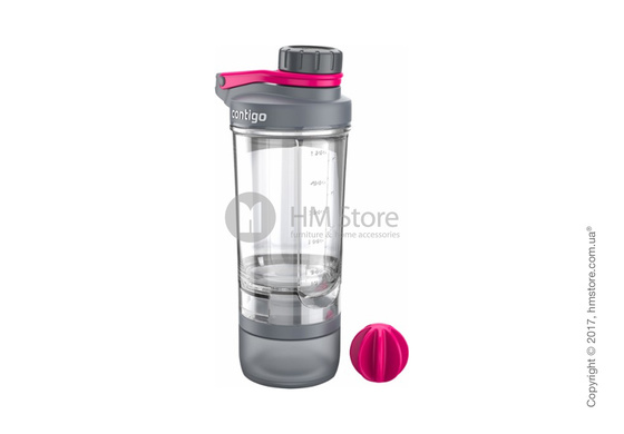 Шейкер Contigo Shake & Go FIT Compartment, Pink 650 мл