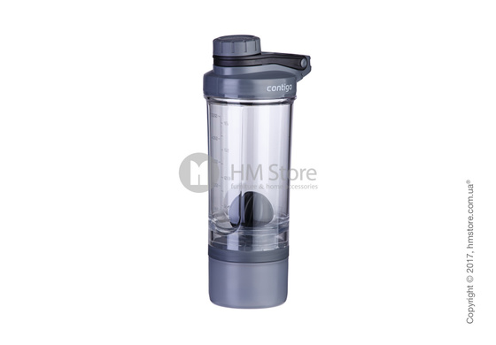 Шейкер Contigo Shake & Go FIT Compartment, Black 650 мл