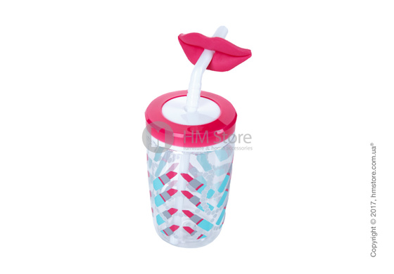 Стакан для воды детский Contigo Funny Straw, Pink