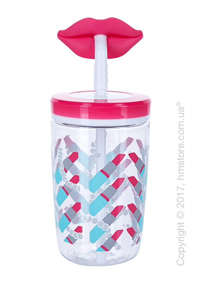 Стакан для воды детский Contigo Funny Straw, Pink