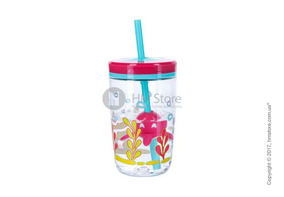 Стакан для воды детский Contigo Floating Straw Tumbler, Pink