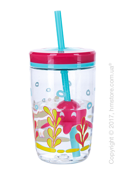 Стакан для воды детский Contigo Floating Straw Tumbler, Pink