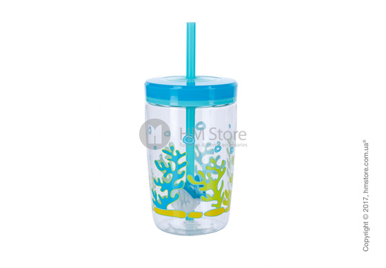 Стакан для воды детский Contigo Floating Straw Tumbler, Blue Стакан для воды детский Contigo Floating Straw Tumbler, Blue