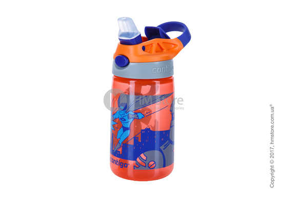 Детская фляга Contigo Gizmo Flip, Tangerine Superhero 420 мл