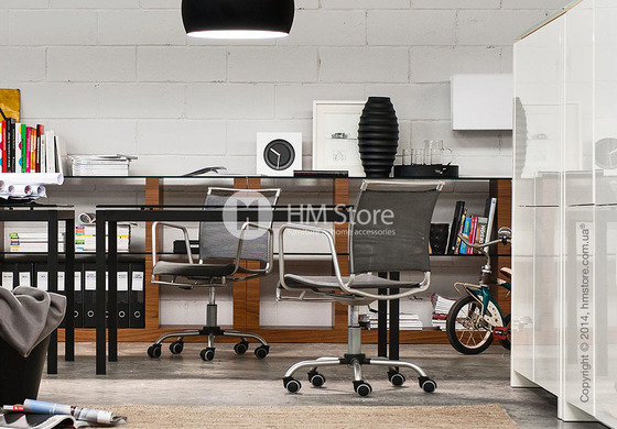 Кресло Connubia Air Race, Swivel chair, Net coating black