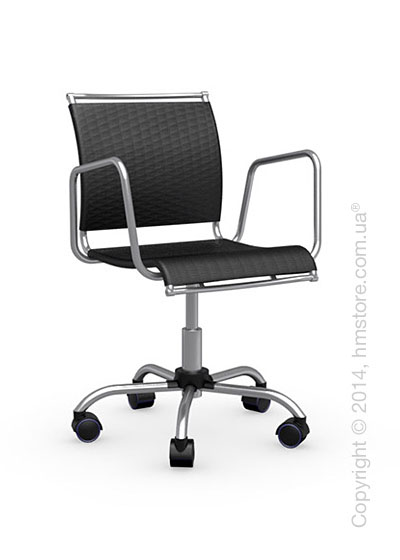 Кресло Connubia Air Race, Swivel chair, Net coating black