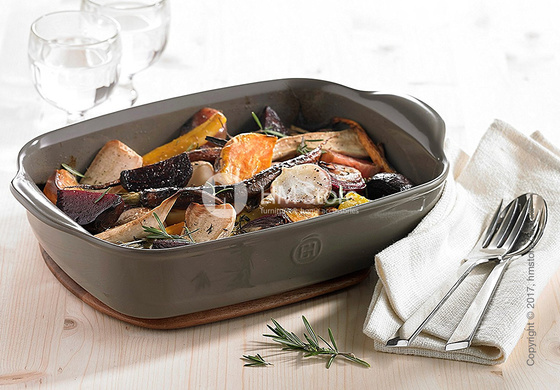 Форма для выпечки прямоугольная  28 х 23 см Emile Henry Ovenware, Silex