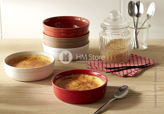 Набор форм для крем-брюле Emile Henry Ovenware 13 см, 2 шт, Oak