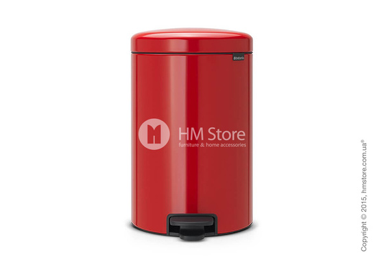 Ведро для мусора Brabantia  Pedal Bin NewIcon 20 л, Passion Red Ведро для мусора Brabantia  Pedal Bin NewIcon 20 л, Passion Red