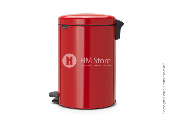 Ведро для мусора Brabantia  Pedal Bin NewIcon 20 л, Passion Red