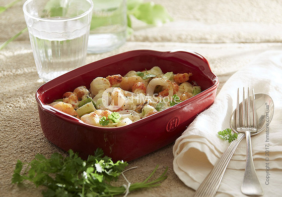 Форма для выпечки прямоугольная 22 х 14 см Emile Henry Ovenware, Burgundy