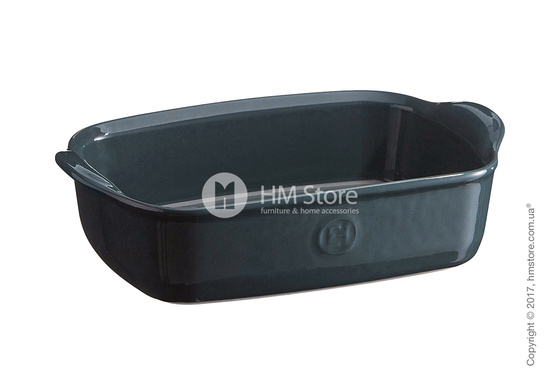 Форма для выпечки прямоугольная 22 х 14 см Emile Henry Ovenware, Blue Flame